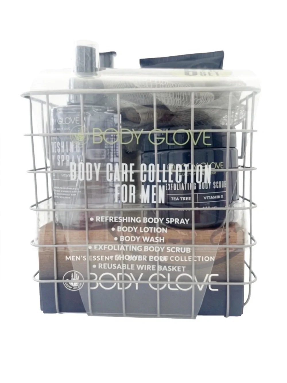 Body Glove Selective Reserve Men's Body Care Set Tea Tree + Vitamin E NWT